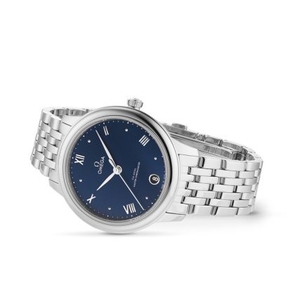 Orologio Omega De Ville Prestige Co-Axial Master Chronometer 34mm Donna Blu O43410342003002 - immagine 3