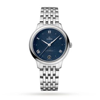 Orologio Omega De Ville Prestige Co-Axial Master Chronometer 34mm Donna Blu O43410342003002