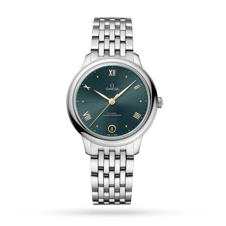 Orologio Omega De Ville Prestige Co-Axial Master Chronometer 34mm Donna Blu O43410342010001
