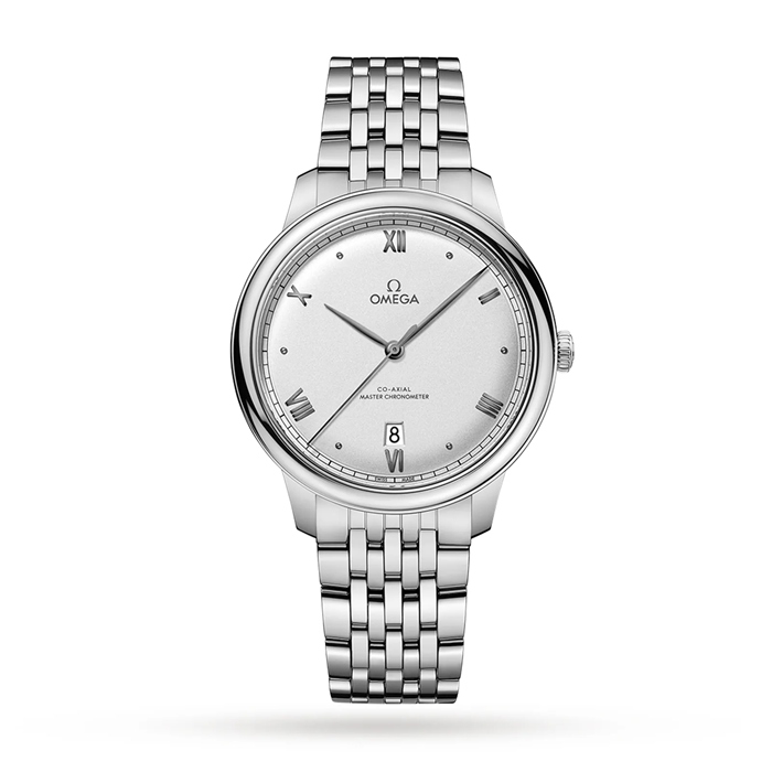 Orologio Omega De Ville Prestige Co-Axial Master Chronometer 40mm Uomo Argento O43410402002001