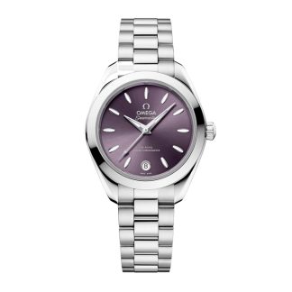 Orologio Omega Seamaster Aqua Terra 150M 30mm Donna Viola O22010302010002