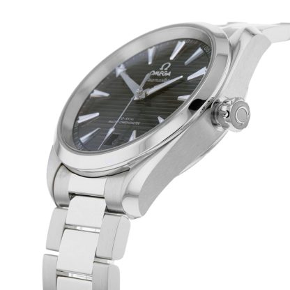 Orologio Omega Seamaster Aqua Terra 150M Uomo Quadrante nero 38mm Automatico Co-Axial Uomo O22010382001001 - immagine 2