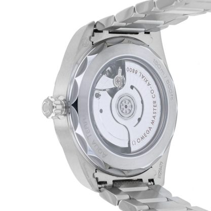 Orologio Omega Seamaster Aqua Terra 150M Uomo Quadrante nero 38mm Automatico Co-Axial Uomo O22010382001001 - immagine 4