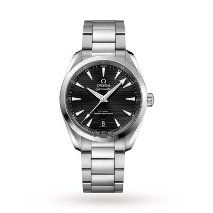 Orologio Omega Seamaster Aqua Terra 150M Uomo Quadrante nero 38mm Automatico Co-Axial Uomo O22010382001001