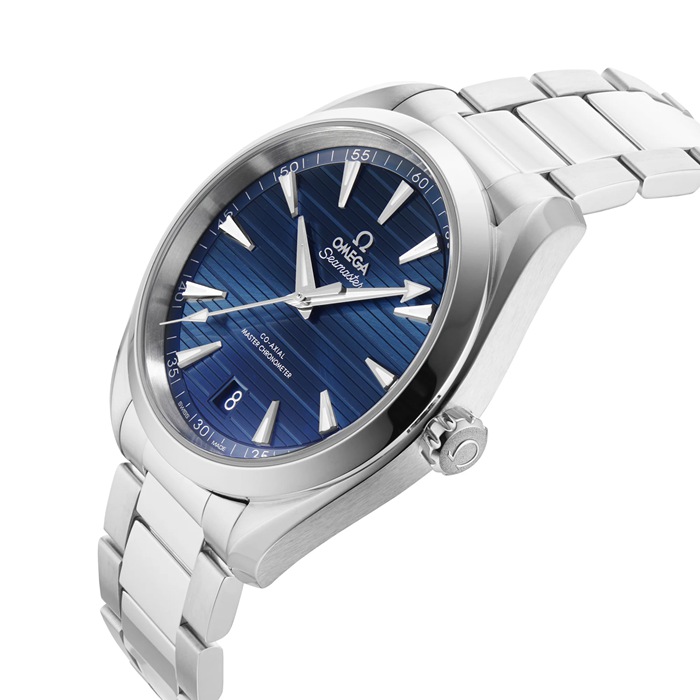 Orologio Omega Seamaster Aqua Terra Co-Axial Blue 41mm Uomo O22010412103004 - immagine 5