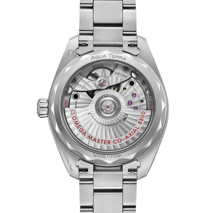 Orologio Omega Seamaster Aqua Terra Co-Axial Master Chronometer 34mm Donna O22010342003001 - immagine 2