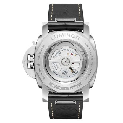 Orologio Panerai Luminor Marina 44mm Uomo Nero PAM03312 - immagine 5
