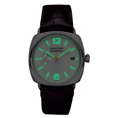 Orologio Panerai Radiomir Quaranta Automatic 40mm Uomo Bianco PAM01570 - immagine 3