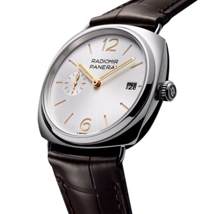 Orologio Panerai Radiomir Quaranta Automatic 40mm Uomo Bianco PAM01570 - immagine 4