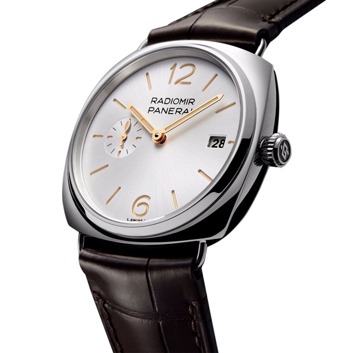 Orologio Panerai Radiomir Quaranta Automatic 40mm Uomo Bianco PAM01570 - immagine 4