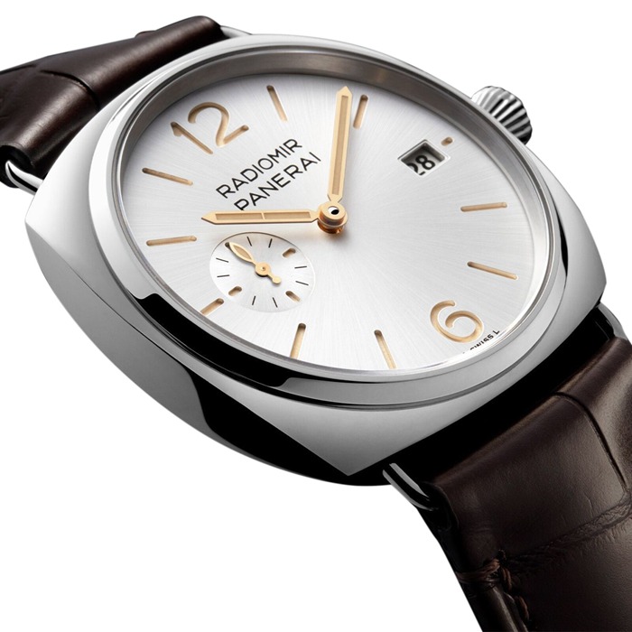 Orologio Panerai Radiomir Quaranta Automatic 40mm Uomo Bianco PAM01570 - immagine 5