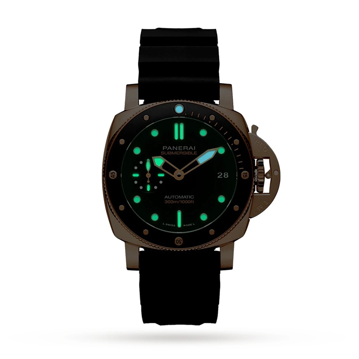 Orologio Panerai Submersible Goldtech 42mm Uomo PAM02164 - immagine 3