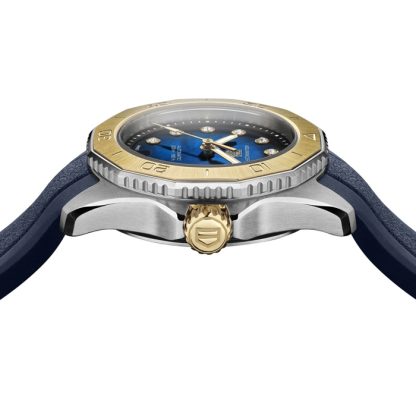 Orologio TAG Heuer Aquaracer Professional 200 30mm Donna Blu WBP2450.FT6215 - immagine 3