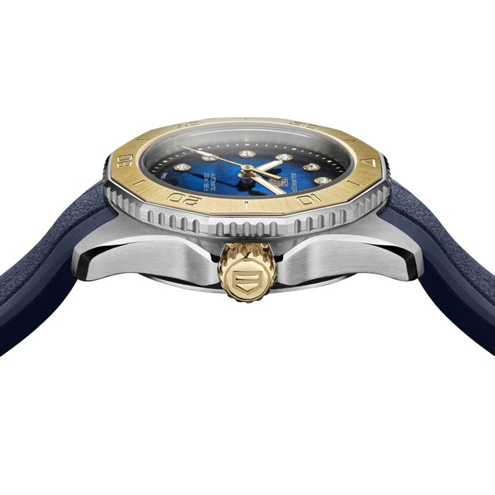 Orologio TAG Heuer Aquaracer Professional 200 30mm Donna Blu WBP2450.FT6215 - immagine 3
