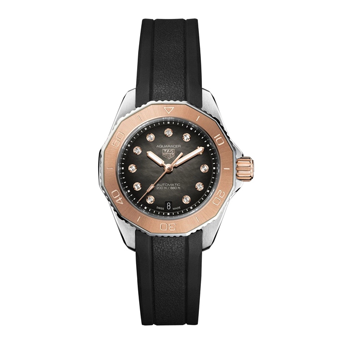 Orologio TAG Heuer Aquaracer Professional 200 30mm Donna Nero WBP2451.FT6200