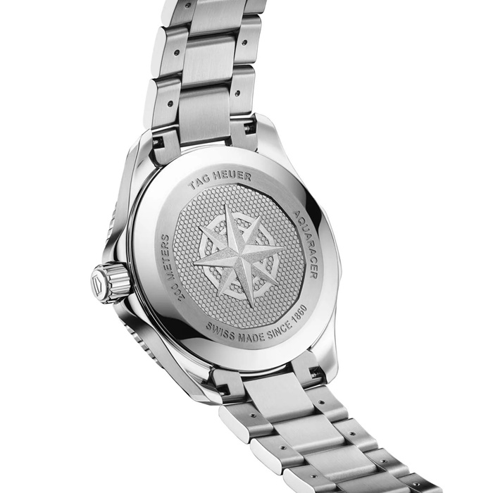 Orologio TAG Heuer Aquaracer Professional 200 40 mm Uomo Verde WBP2115.BA0627 - immagine 5
