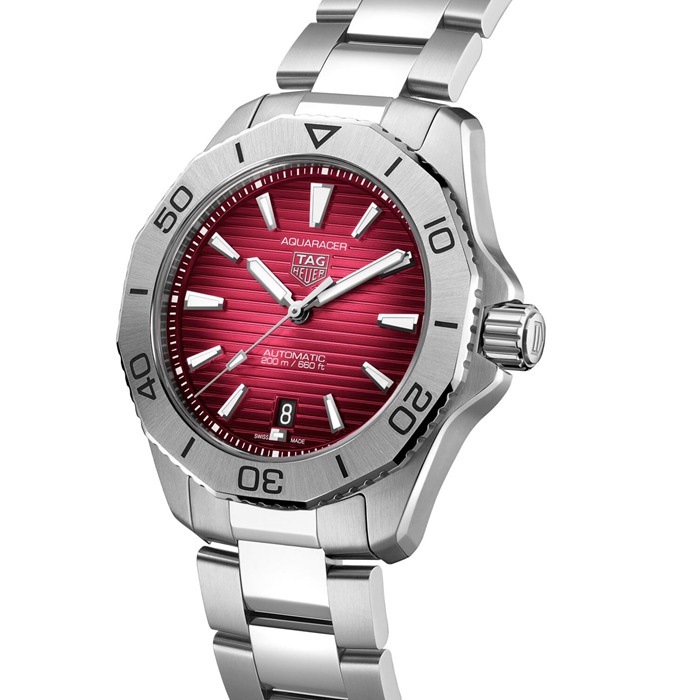 Orologio TAG Heuer Aquaracer Professional 200 40mm Uomo Rosso WBP2114.BA0627 - immagine 2