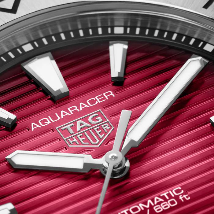 Orologio TAG Heuer Aquaracer Professional 200 40mm Uomo Rosso WBP2114.BA0627 - immagine 3