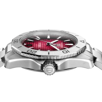Orologio TAG Heuer Aquaracer Professional 200 40mm Uomo Rosso WBP2114.BA0627 - immagine 4
