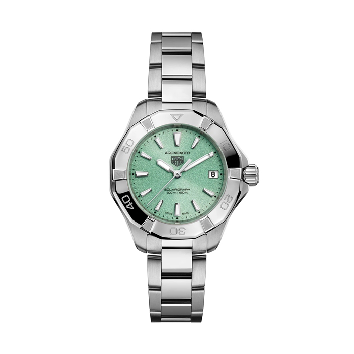 Orologio TAG Heuer Aquaracer Professional 200 Solargraph 34mm Donna Turchese WBP1315.BA0005