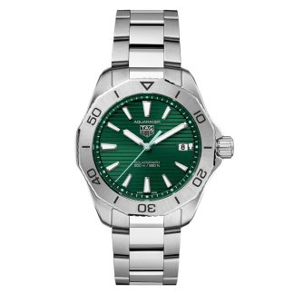 Orologio TAG Heuer Aquaracer Professional 200 Solargraph 40mm Uomo Verde WBP1115.BA0000