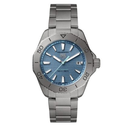 Orologio TAG Heuer Aquaracer Professional 200 Solargraph Titanio 40mm Uomo Blu WBP1182.BF0000