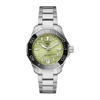 Orologio TAG Heuer Aquaracer Professional 300 36 mm Donna Verde WBP231L.BA0618