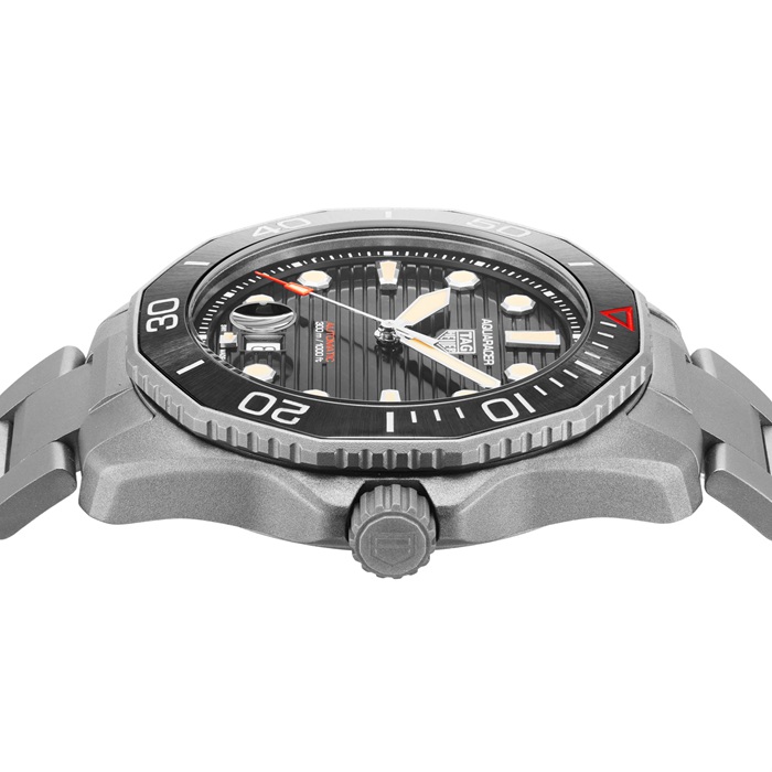 Orologio TAG Heuer Aquaracer Professional 300 43mm Uomo Nero Edizione Limitata 1 di 500 WBP208D.BF0631 - immagine 4