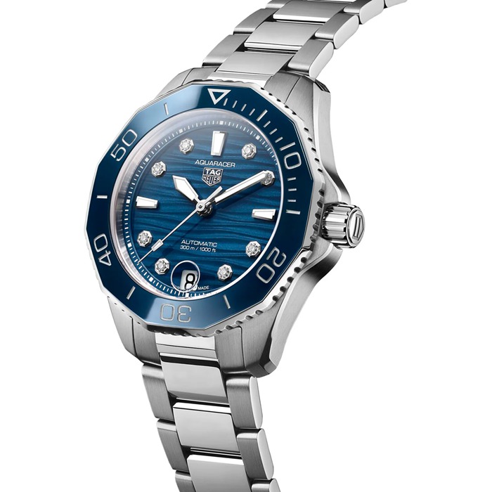 Orologio TAG Heuer Aquaracer Professional 300 Automatic 36 mm Donna WBP231B.BA0618 - immagine 2