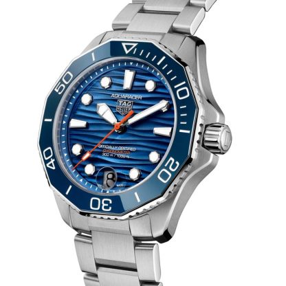 Orologio TAG Heuer Aquaracer Professional 300 Date 42mm Uomo Blu WBP5111.BA0013 - immagine 2