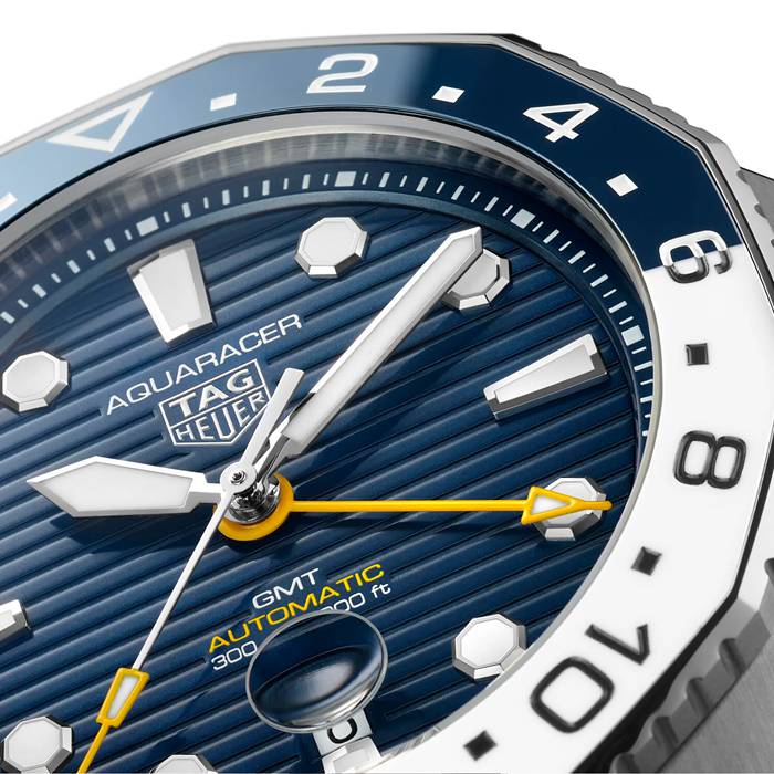 Orologio TAG Heuer Aquaracer Professional 300 GMT 43mm Uomo WBP2010.BA0632 - immagine 3