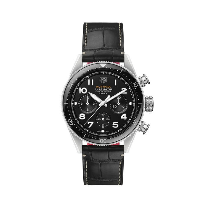 Orologio TAG Heuer Autavia Flyback Chronometer 42mm Uomo CBE511A.FC8279