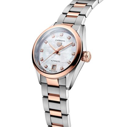 Orologio TAG Heuer Carrera 29 mm Bicolore Donna WBN2450.BD0569 - immagine 2