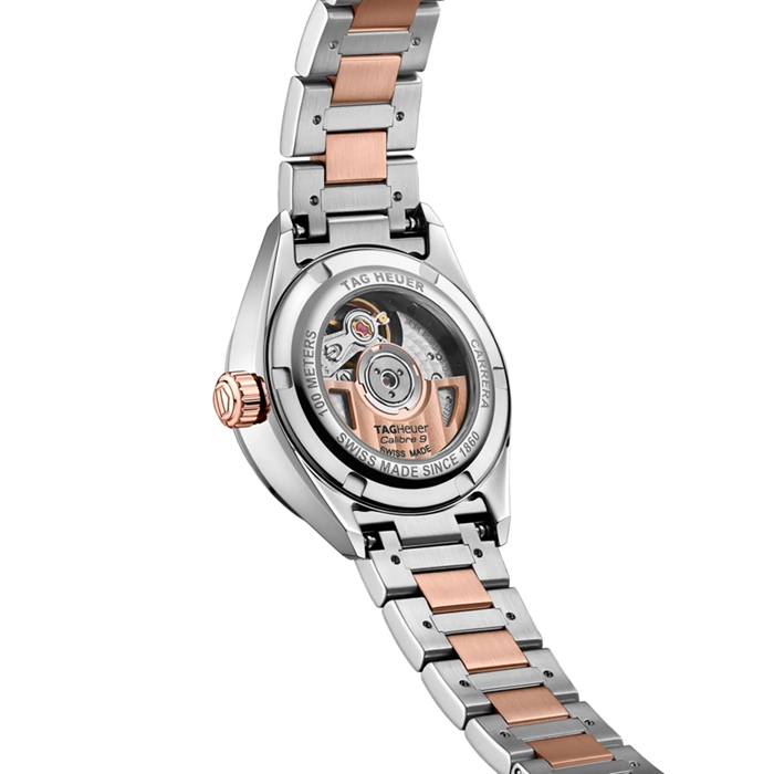 Orologio TAG Heuer Carrera 29 mm Bicolore Donna WBN2450.BD0569 - immagine 4