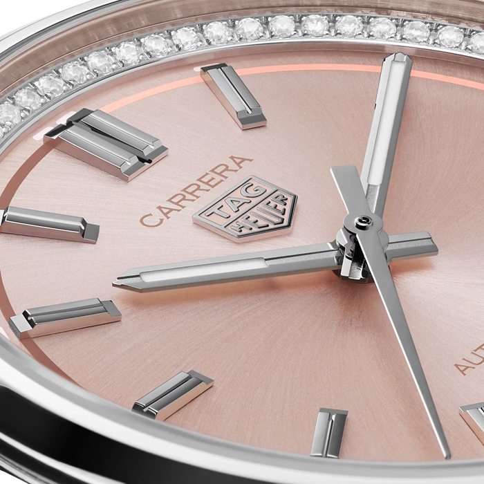 Orologio TAG Heuer Carrera 36mm Donna Diamanti Rosa WBN231A.BA0001 - immagine 2