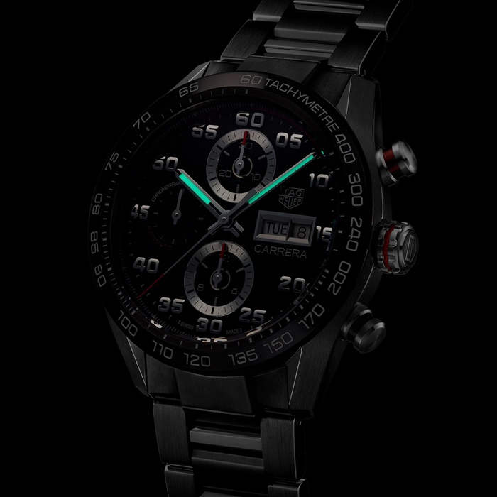 Orologio TAG Heuer Carrera 44mm Uomo CBN2A1AA.BA0643 - immagine 5