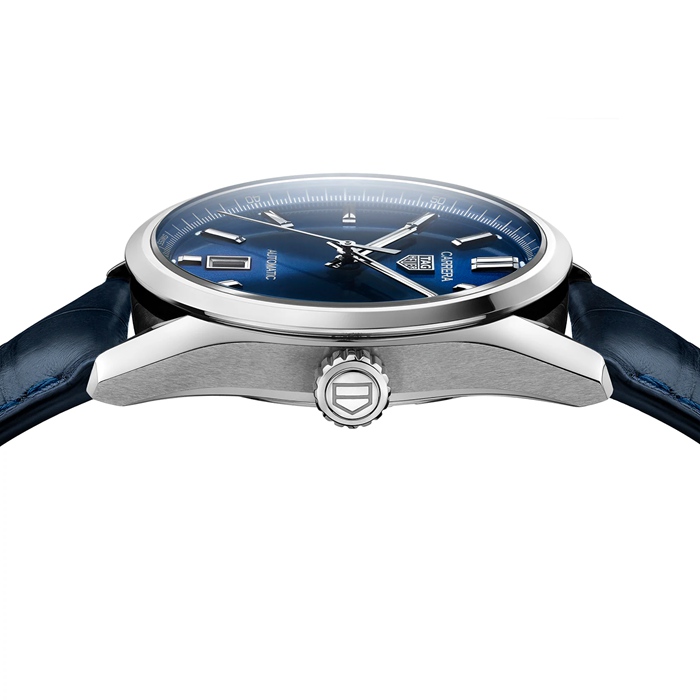 Orologio TAG Heuer Carrera Automatico a Tre Lancette Uomo 39mm WBN2112.FC6504 - immagine 3