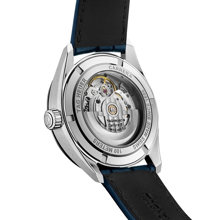 Orologio TAG Heuer Carrera Automatico a Tre Lancette Uomo 39mm WBN2112.FC6504 - immagine 4