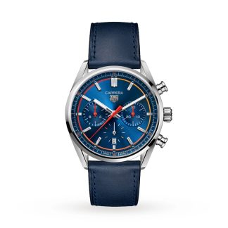 Orologio TAG Heuer Carrera Chronograph 42mm Uomo Blu CBN201D.FC6543