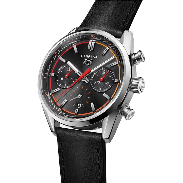 Orologio TAG Heuer Carrera Chronograph 42mm Uomo Nero CBN201C.FC6542 - immagine 2