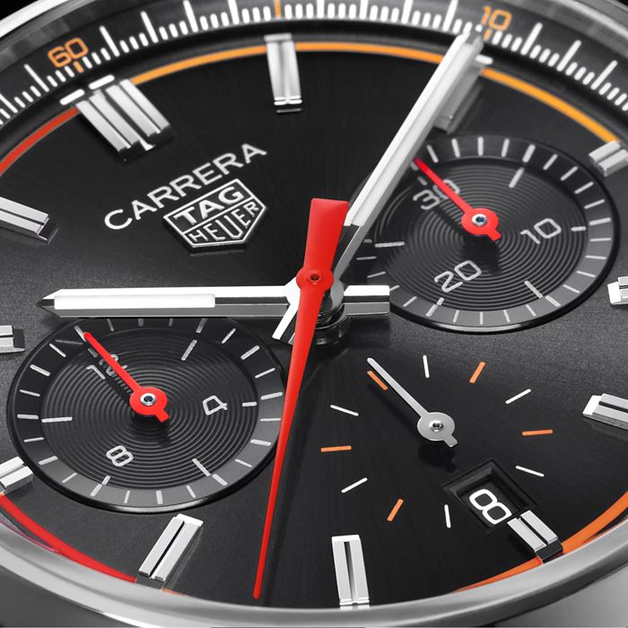 Orologio TAG Heuer Carrera Chronograph 42mm Uomo Nero CBN201C.FC6542 - immagine 3