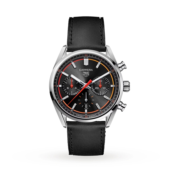 Orologio TAG Heuer Carrera Chronograph 42mm Uomo Nero CBN201C.FC6542