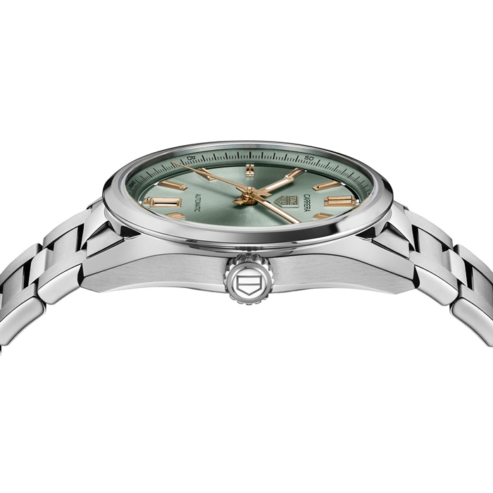 Orologio TAG Heuer Carrera Date 36 mm Unisex Verde WBN2312.BA0001 - immagine 3