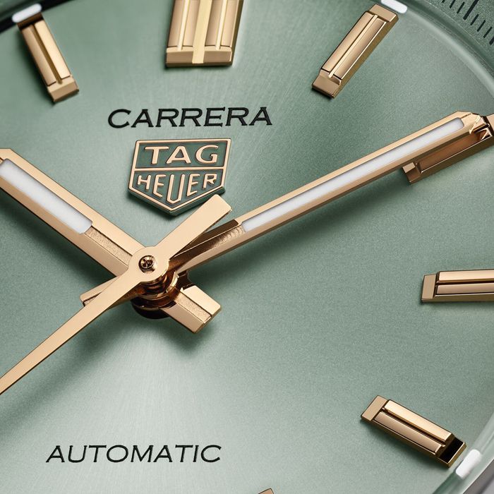 Orologio TAG Heuer Carrera Date 36 mm Unisex Verde WBN2312.BA0001 - immagine 4