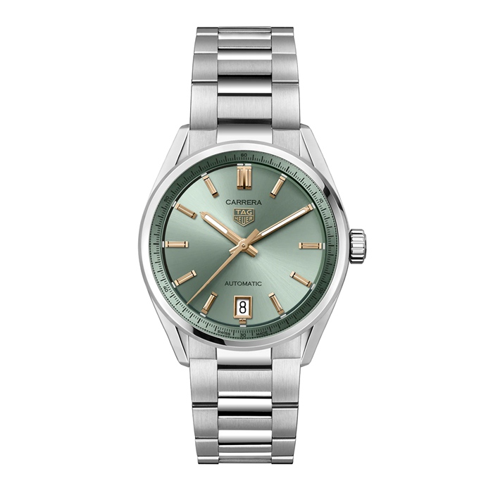 Orologio TAG Heuer Carrera Date 36 mm Unisex Verde WBN2312.BA0001