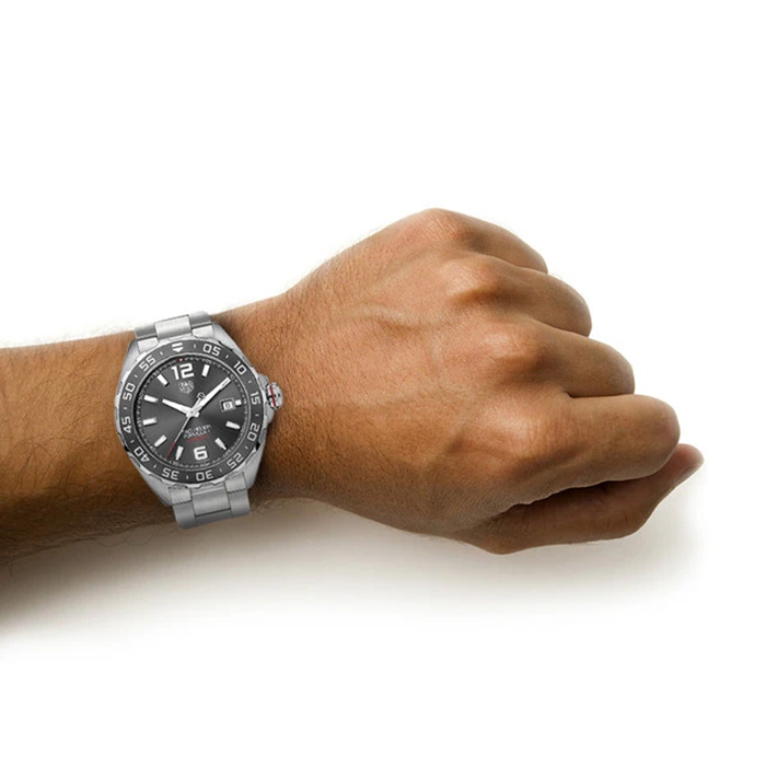 Orologio TAG Heuer Formula 1 Calibre 5 Automatic Date 43mm Uomo WAZ2011.BA0842 - immagine 2