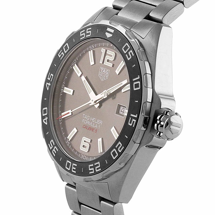 Orologio TAG Heuer Formula 1 Calibre 5 Automatic Date 43mm Uomo WAZ2011.BA0842 - immagine 3