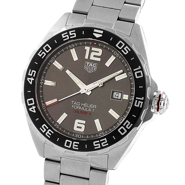Orologio TAG Heuer Formula 1 Calibre 5 Automatic Date 43mm Uomo WAZ2011.BA0842 - immagine 4