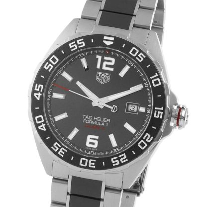 Orologio TAG Heuer Formula 1 Calibre 5 Automatic Date 43mm Uomo WAZ2011.BA0843 - immagine 4