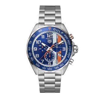 Orologio TAG Heuer Formula 1 Chronograph X Gulf 43mm Uomo CAZ101AT.BA0842